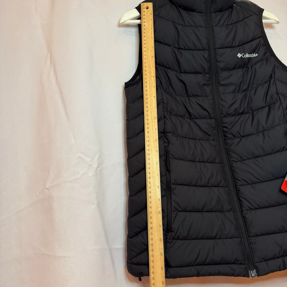 Columbia Powder Lite II Women's Puffer Vest Black Size Small | Lightweight - Picture 12 of 12